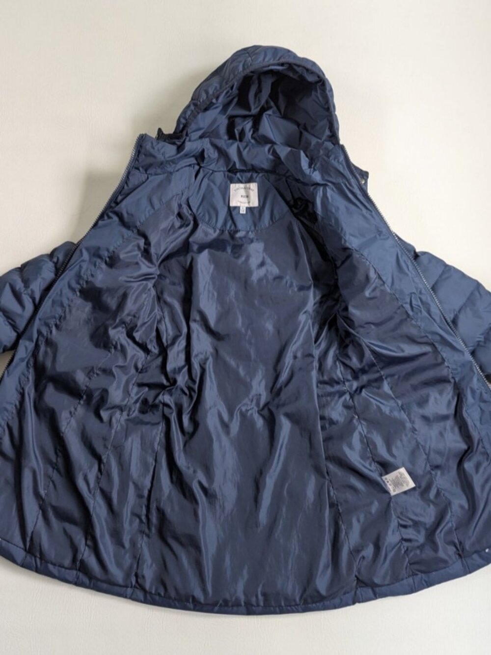 Thomas Graf Girls Down Puffer Coat Size 6 EU 116 Navy School Coat European - Picture 6 of 13